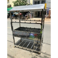 Lò nướng gà, vịt Inox